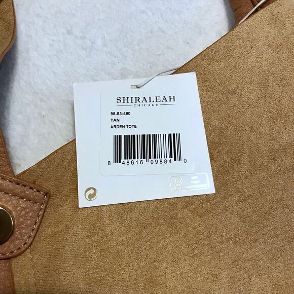 Shiraleah NWT Tan Arden Tote Hobo Bag for Women - Picture 11 of 12